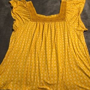 Yellow Old Navy top